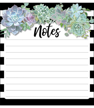 Succulents Notepad