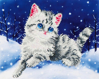 Diamond Dotz - Kitten in the Snow