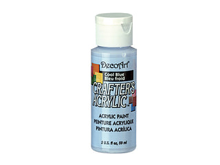 Buy cool-blue Crafters Acrylic Paint  2oz