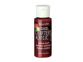 Buy burgundy Crafters Acrylic Paint  2oz