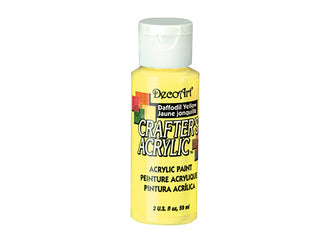 Buy daffodil-yellow Crafters Acrylic Paint  2oz