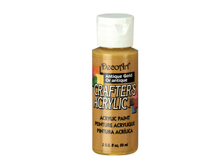 Buy antique-gold Crafters Acrylic Paint  2oz