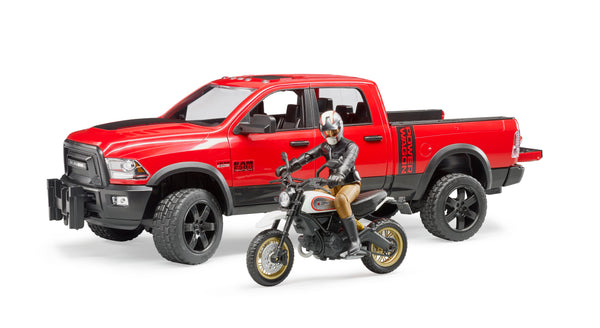 RAM 2500 Power Wagon w Scrampler Ducati Desert Sied