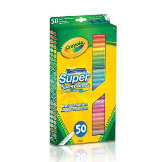 50 Super Tips Washable Markers