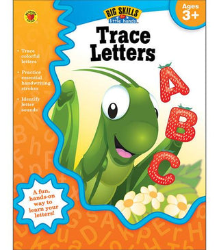 Big Skills for Little Hands: Trace Letters (Ages 3+) Book
