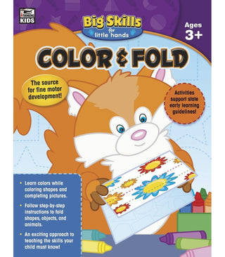 Big Skills Color & Fold (3 and up) Book
