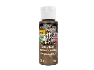Buy iced-espresso Crafters Acrylic Paint  2oz