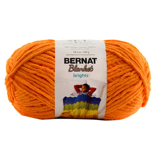 Buy carrot-orange Bernat Blanket Brights