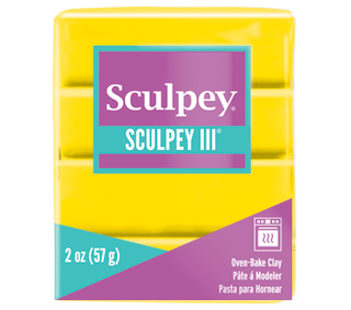 Buy yellow 2oz Sculpey III