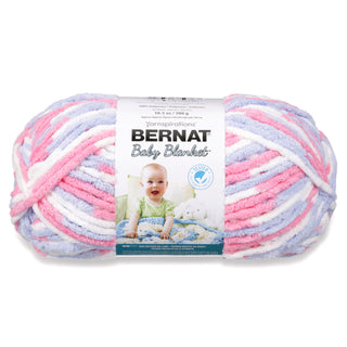Buy pink-blue Bernat Baby Blanket