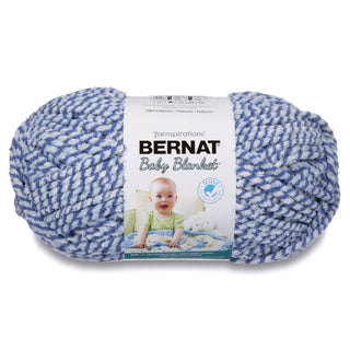 Buy blue-twist Bernat Baby Blanket