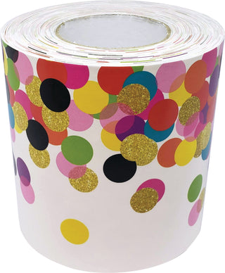 Confetti Straight Rolled Border Trim