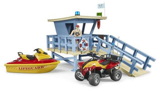 bworld Life Guard Station w Quad and personal water craft