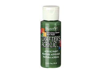 Buy christmas-green Crafters Acrylic Paint  2oz