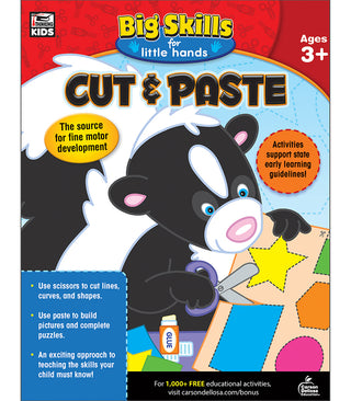 Big Skills Cut & Paste (3 and up) Book