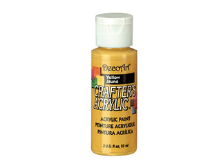 Buy yellow Crafters Acrylic Paint  2oz