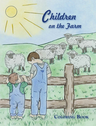 Children On The Farm Colouring Book