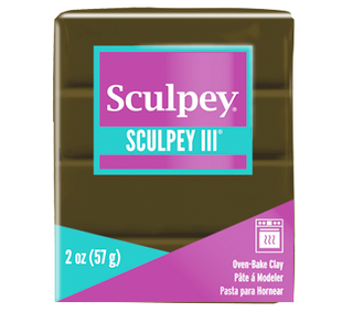 Buy suede-brown 2oz Sculpey III