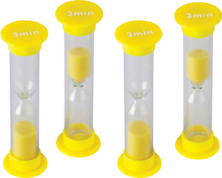 3 Minute Sand Timers - Small