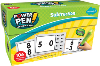 Power Pen Learning Card: Subtraction
