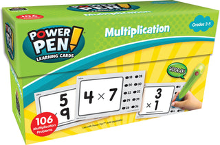 Power Pen Learning Card: Multiplication