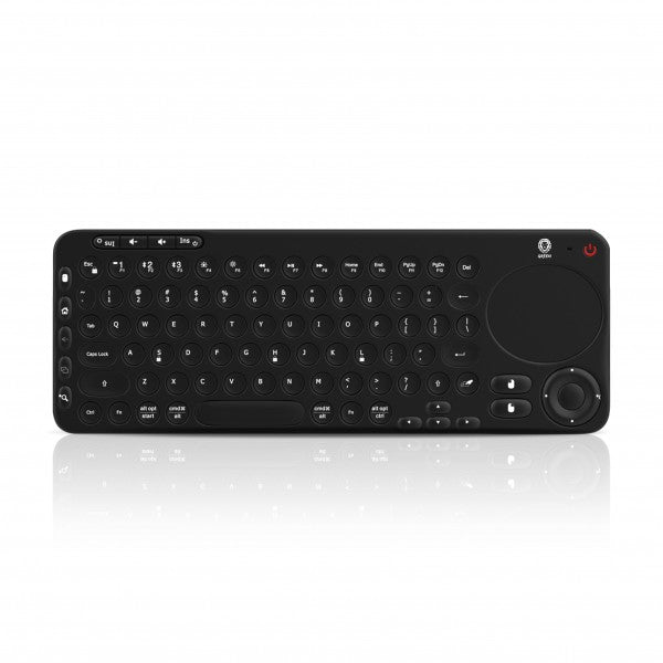 GREEN DUAL MODE PORTABLE WIRELESS KEYBOARD WITH TOUCH PAD