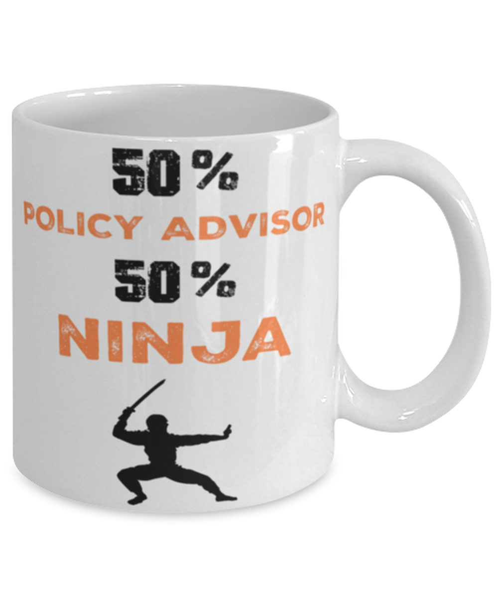 Policy Advisor  Ninja Travel Mug Unique Cool Gifts For Professionals And Co-workers