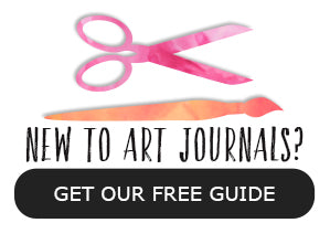 Download our free "A Beginner's Guide to Art Journaling" by Tangie Baxter