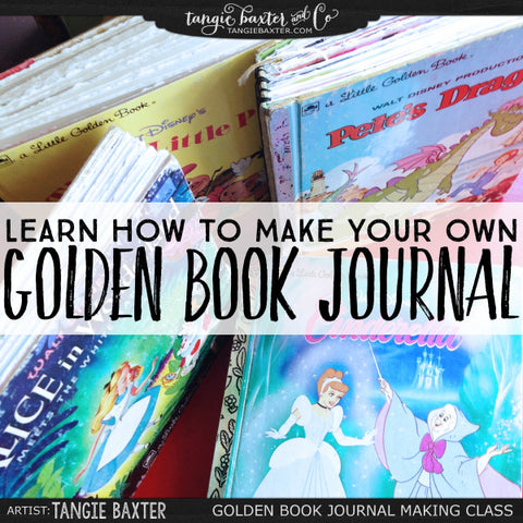 How To Make Golden Book Journals by Dave