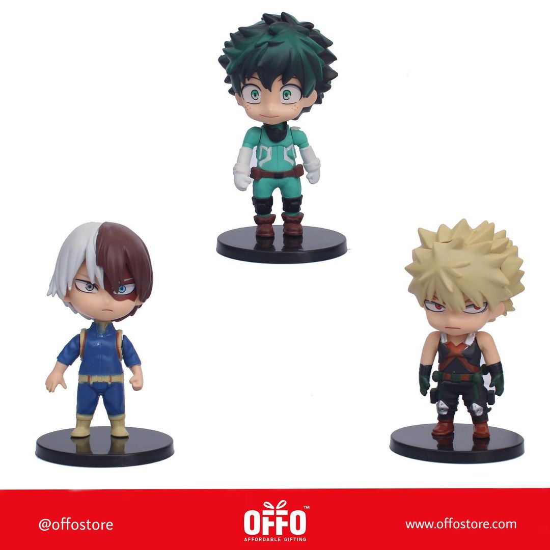 my hero academia figure set