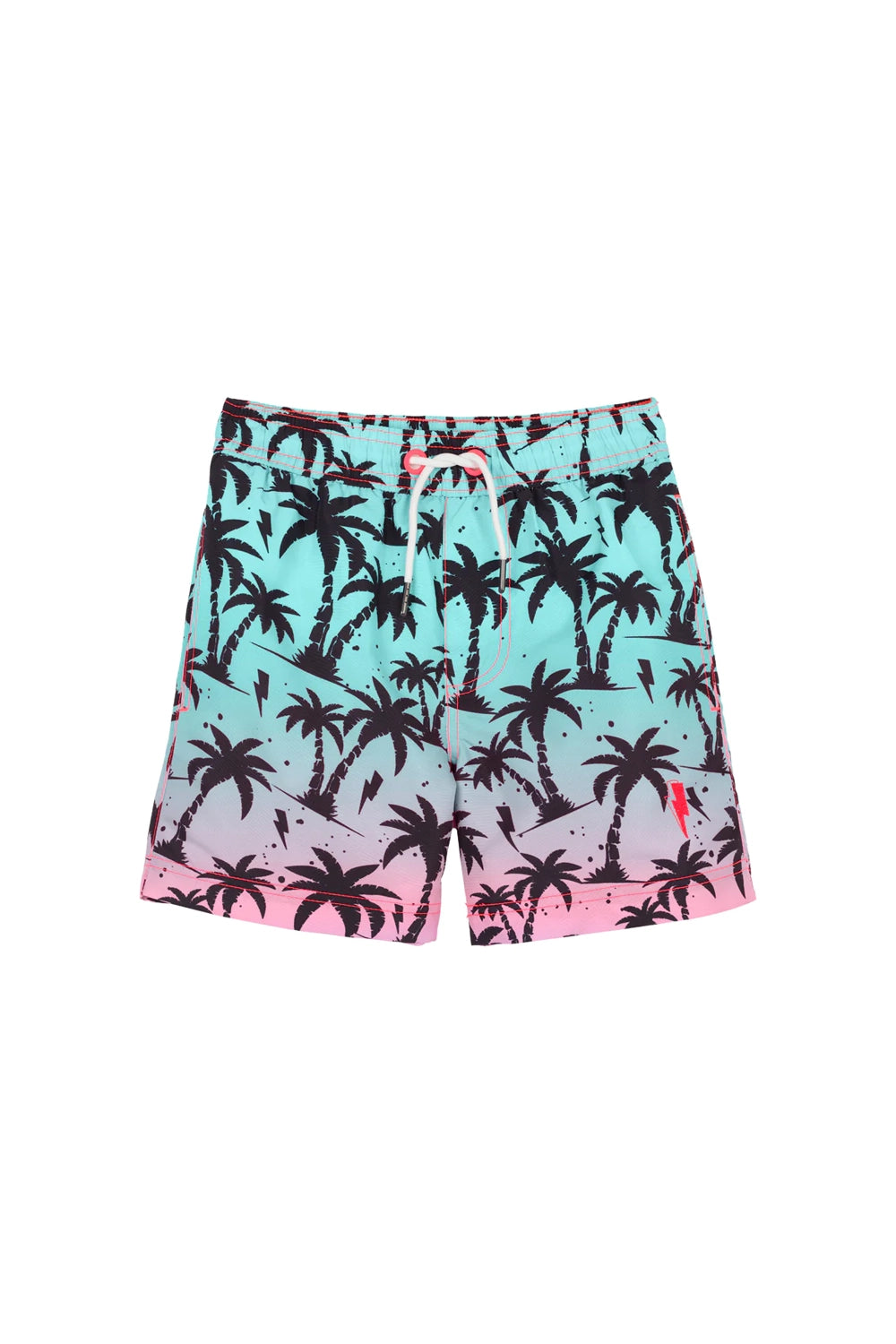 Kids Ombr Palm Swim Shorts