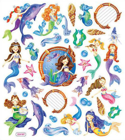 Mystical Mermaids Stickers