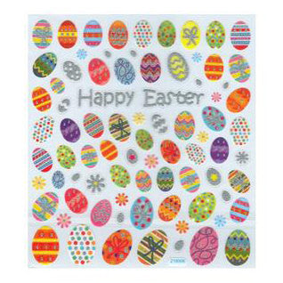 Happy Easter Eggs Stickers