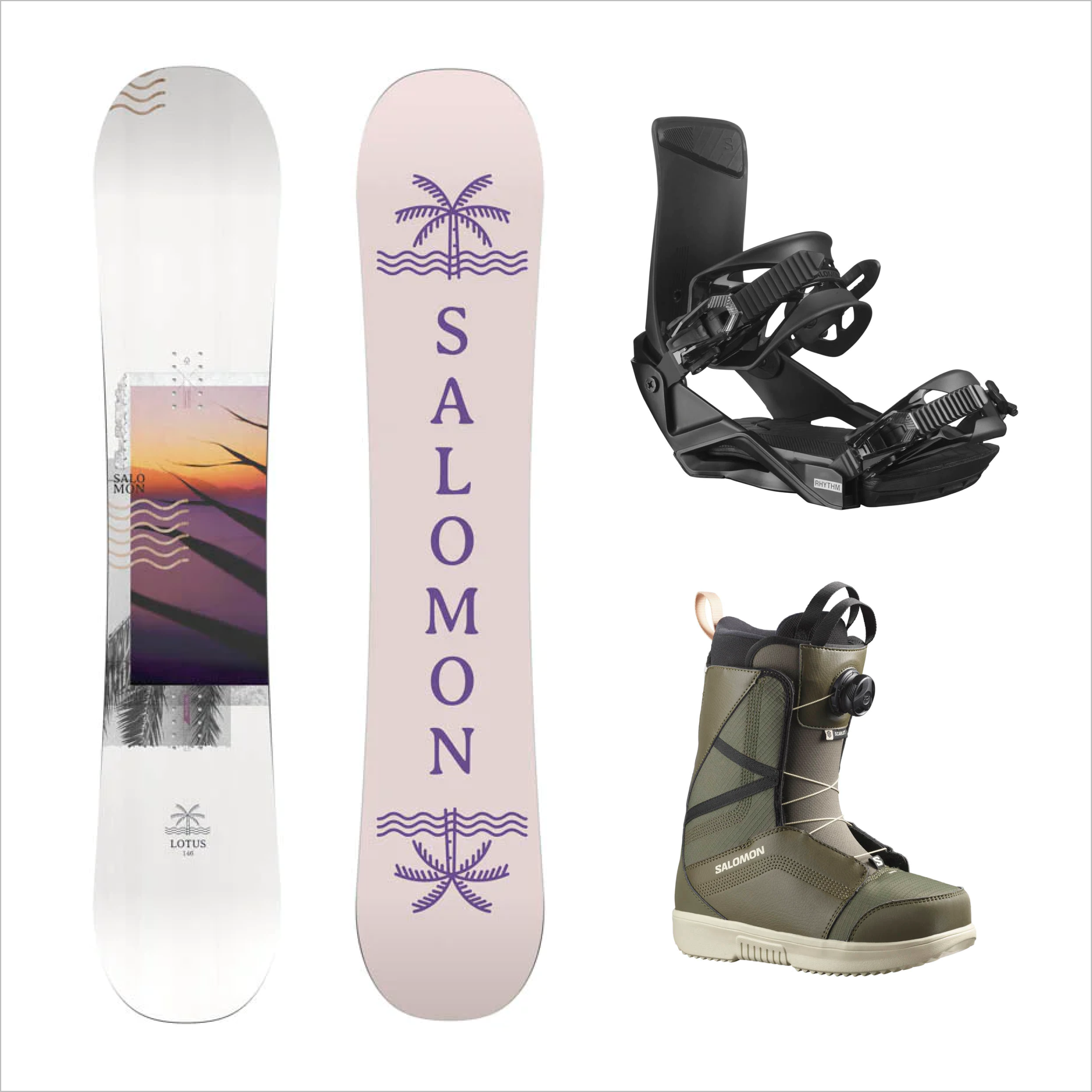 tegel oplichterij steekpenningen Salomon Lotus Womens Snowboard Package – UtahSkis