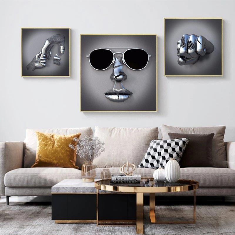 The Cool Sunglasses 3D Art Decoración de pared