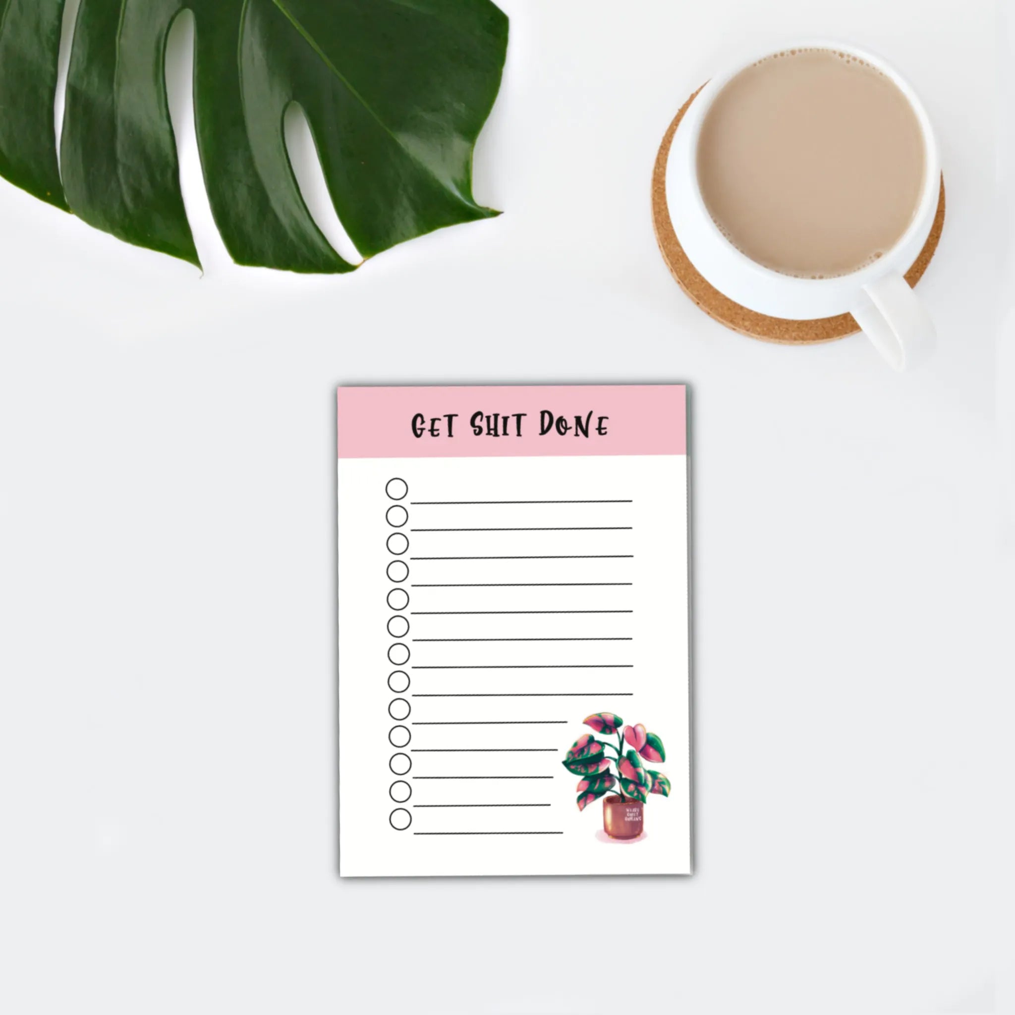 Get Shit Done - To Do Liste - A7 25 Blatt