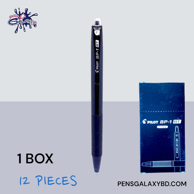 PILOT BP-1-RT Ballpoint Pen - 12 Pieces