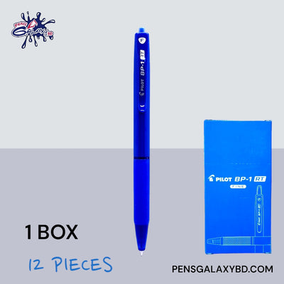 PILOT BP-1-RT Ballpoint Pen - 12 Pieces