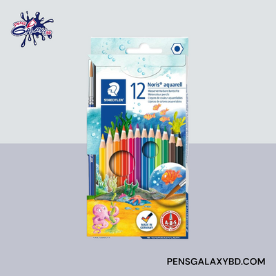 STAEDTLER Watercolor Pencils Box of 12 Colors