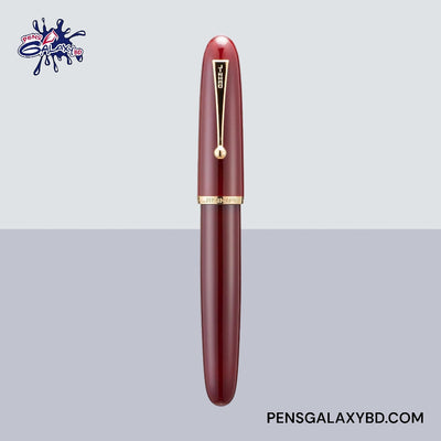 Jinhao 9019 Dadao Fountain Pen - Wine Red