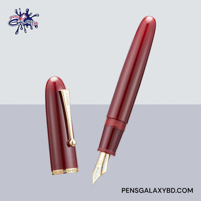 Jinhao 9019 Dadao Fountain Pen - Wine Red