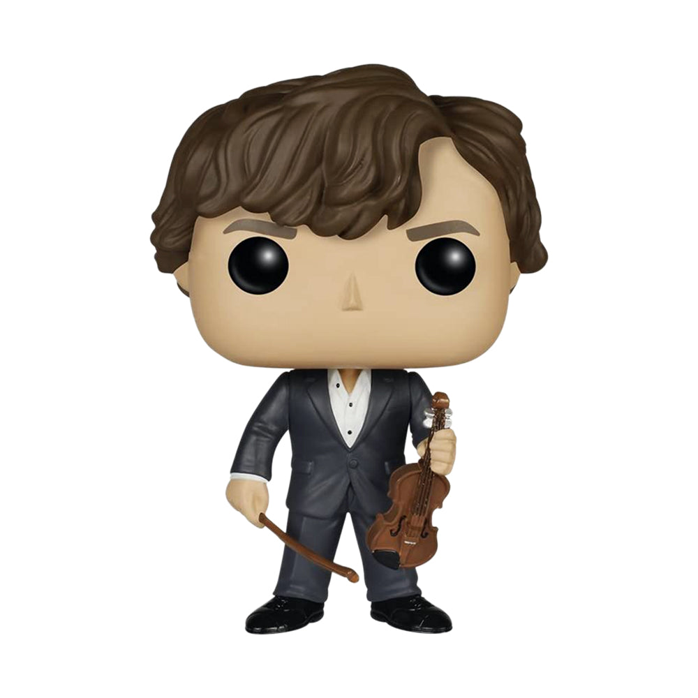 sherlock holmes with violin funko pop