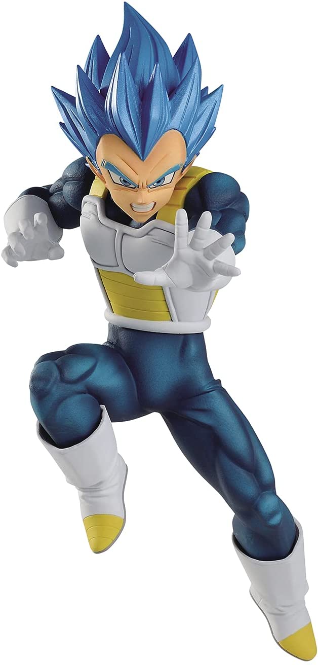 super saiyan blue evolution vegeta figure