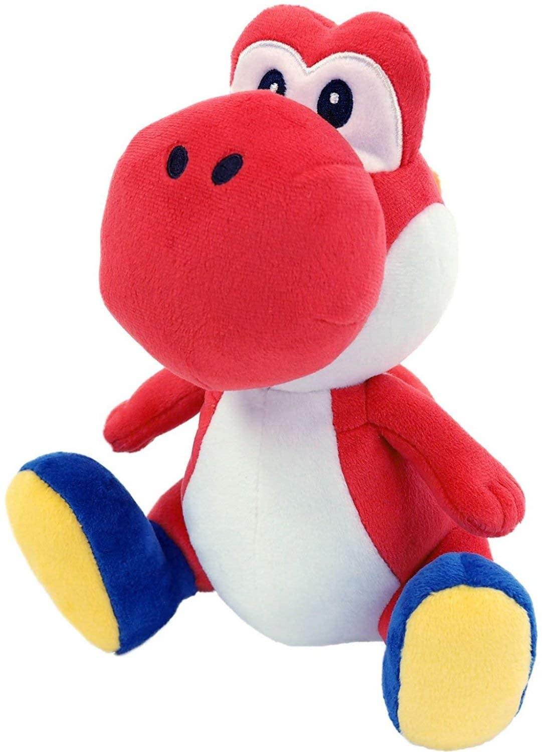 mario on yoshi plush