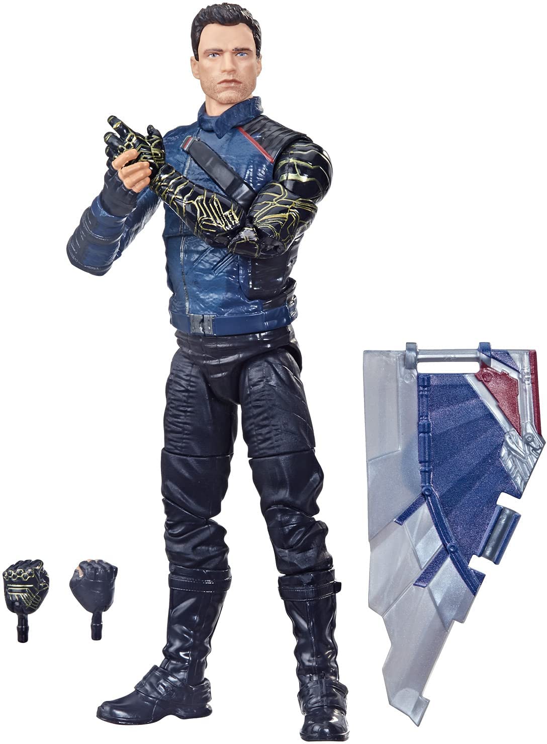 captain america marvel legends winter soldier figure 6 inches