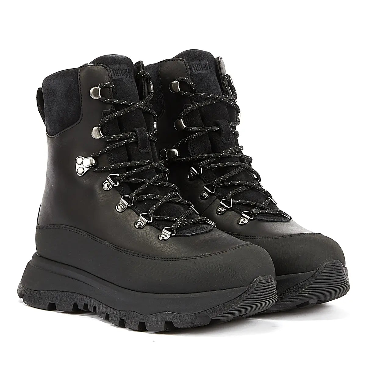 Fitflop Neo-D-Hyker Leather Women’s Black Boots