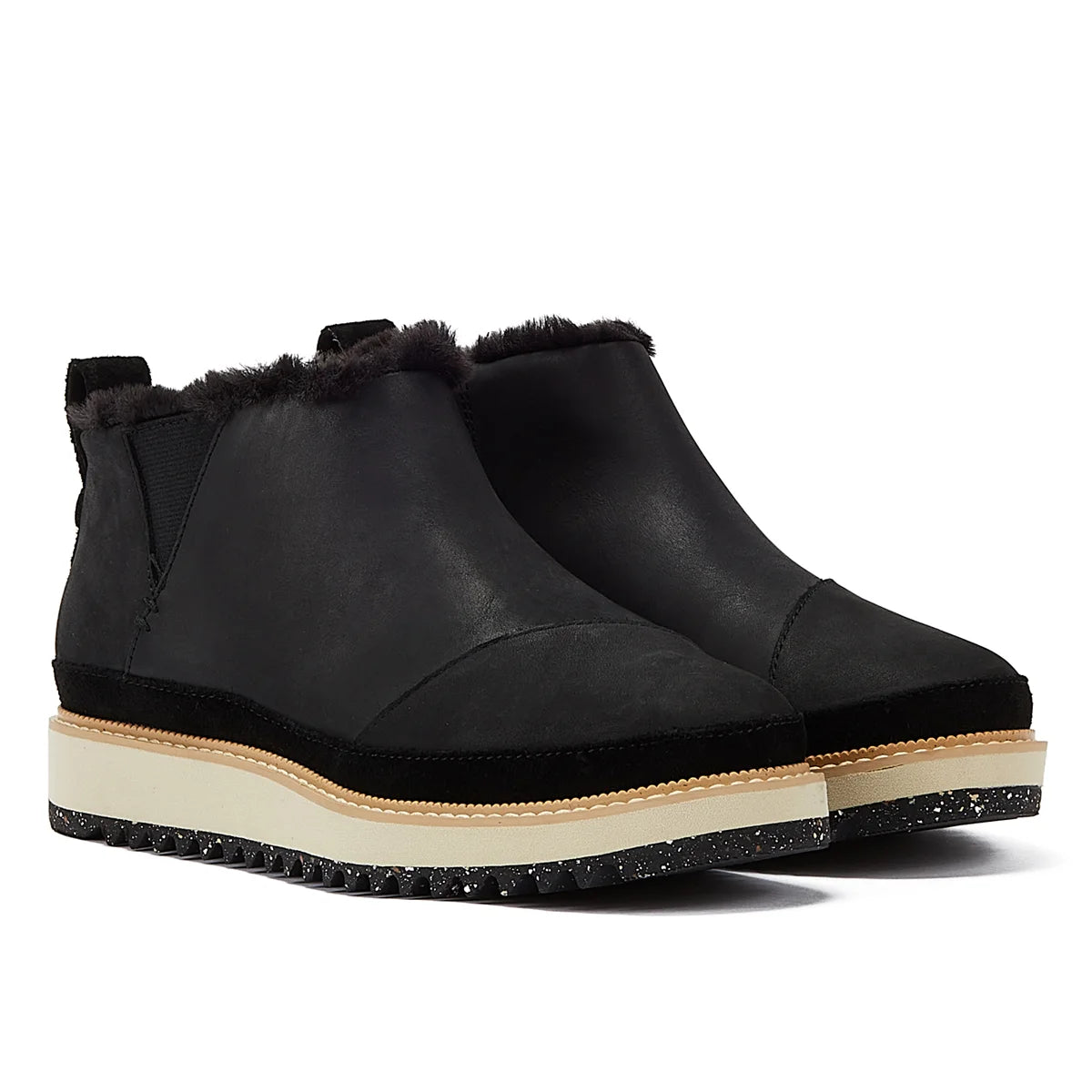 Toms Marlo Oiled-Nubuck Women’s Black Boots