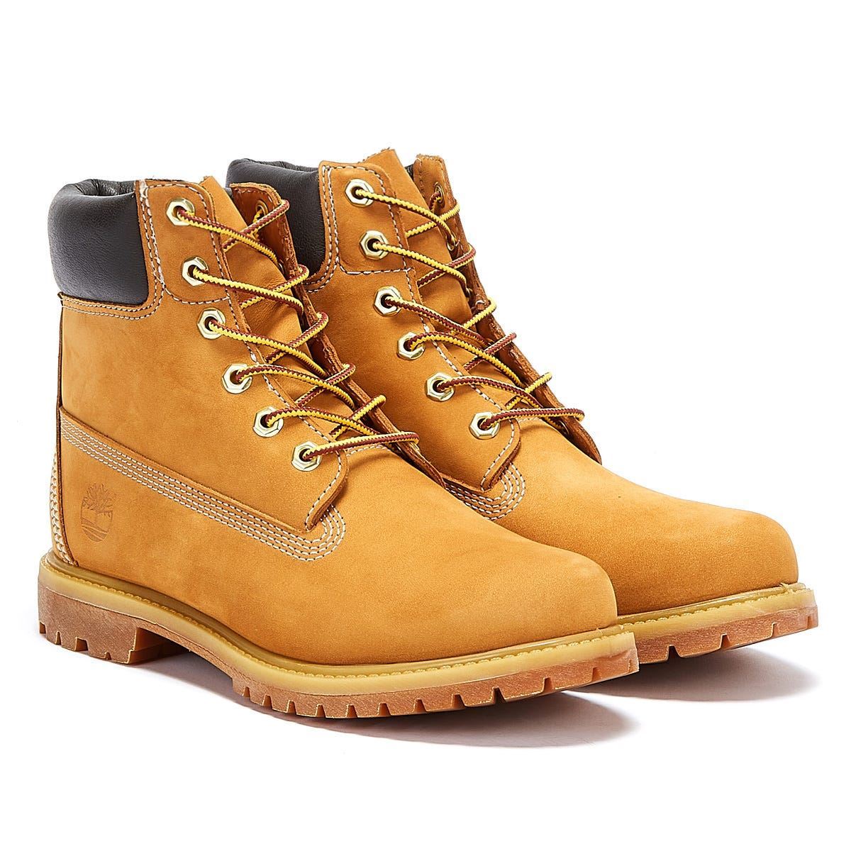 Timberland 6 Inch Premium Womens Tan Boot