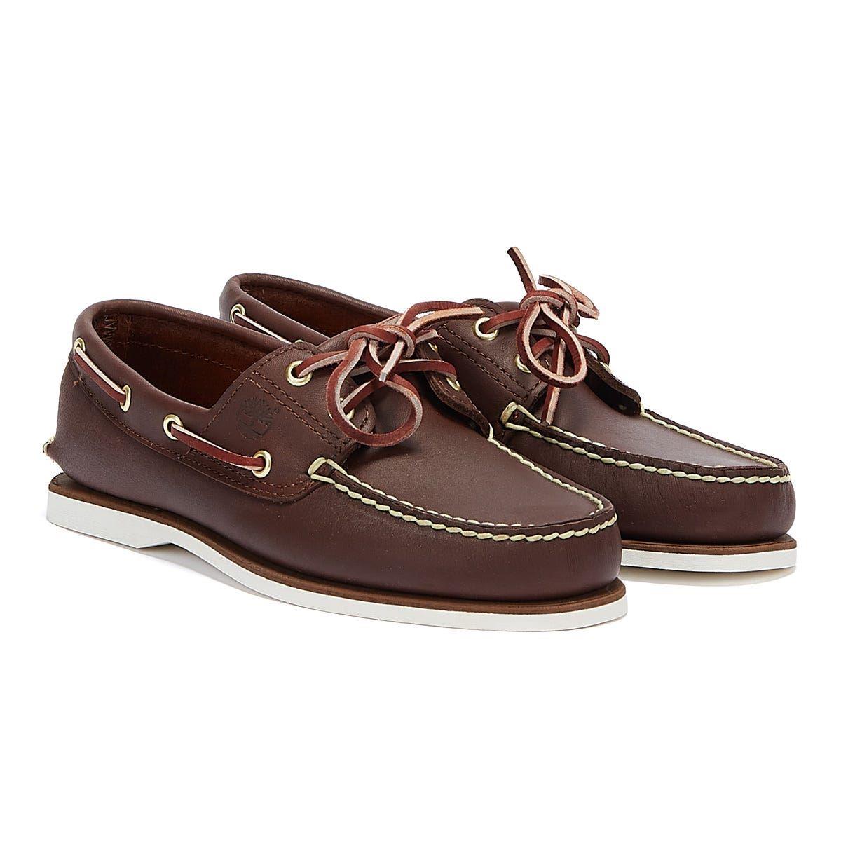 Timberland Boat Men’s Brown Lace-Up Shoes