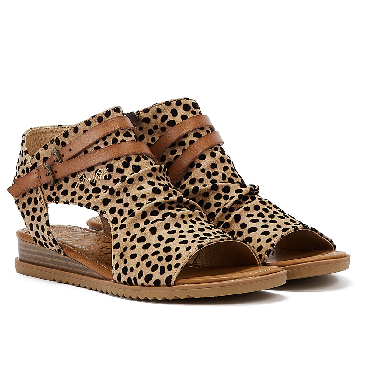 Blowfish Malibu Butterly Womens Sand Pixie Leopard Sandals